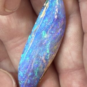 28.6 ct Freeform Yowah Crystal Opal Fossilized Wood Replacement